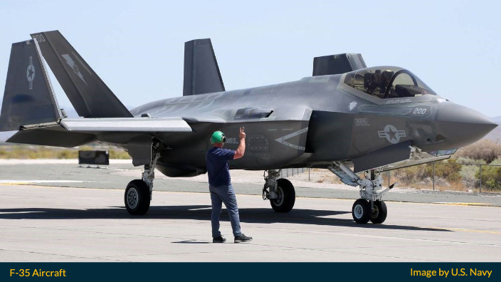 F-35C Navy aircraft