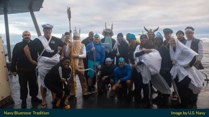 Navy Bluenose Ceremony Tradition 2 - Image